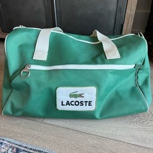 Lacoste duffel bag